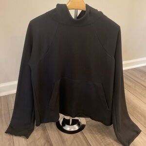 Athleta Black Hoodie With Flared Sleeves